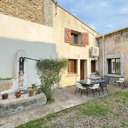 Maison De Village Pres Du Canal Vakantiehuis Colombiers (Herault)